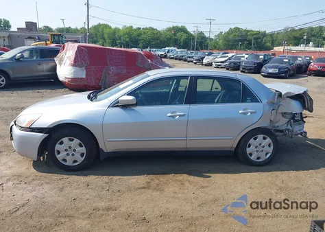 2003 Honda Accord 2.4 Lx из США, поврежденный, VIN 1HGCM56393A042425